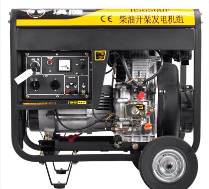 信阳固始二手上柴5kw小型柴油发电机